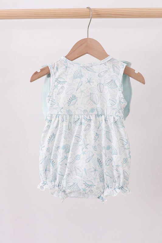Sea Shell Smocked Bubble