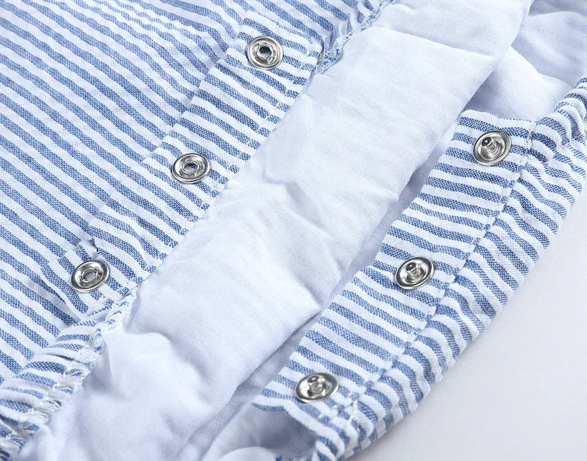 Classic Blue Stripe Bubble