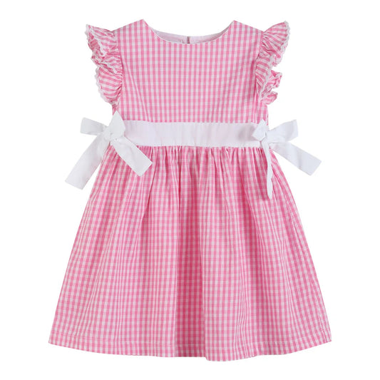Light Pink Gingham Dress